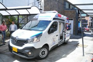 La adquisición de esta ambulancia de traslado básico para el hospital del norte, fue por valor de 140 millones de pesos. / Dairo ortega - El Nuevo Liberal