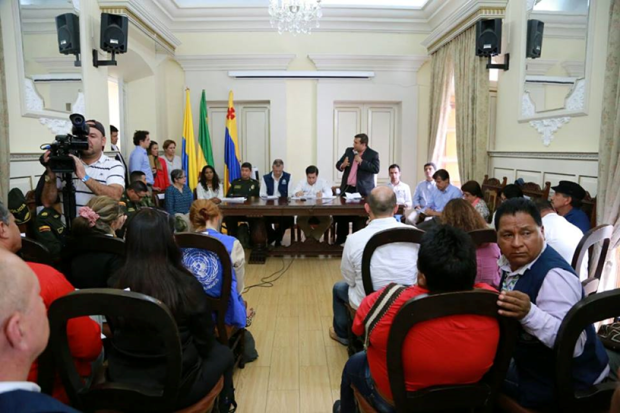 Ministro del Interior y Gobernador del Cauca reactivan Mesa Departamental de Garantías para los Derechos Humanos