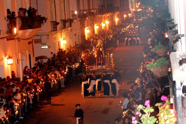 La vinculación de las instituciones civiles, gremiales, policiales y militares, permitieron generar un ambiente propicio en Semana Santa que benefició a la ciudad de Popayán. / Dairo Ortega – El Nuevo Liberal.