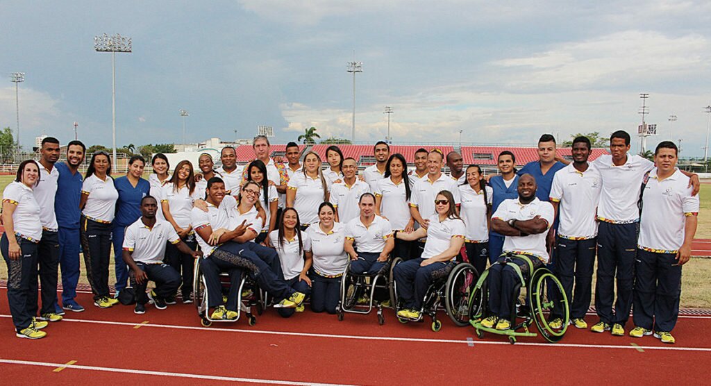 Luis Fernando hace parte de los 19 atletas que Colombia tendrá en el atletismo paralímpico.